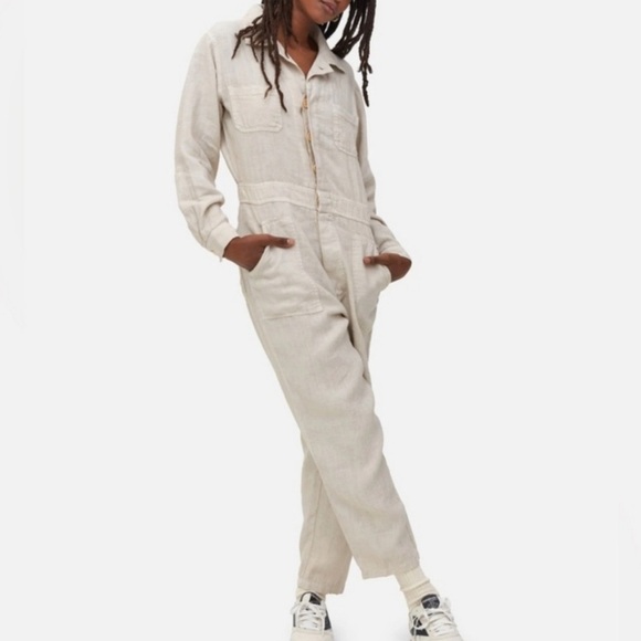 MATE The Label Linen Jumpsuit - Picture 2 of 7